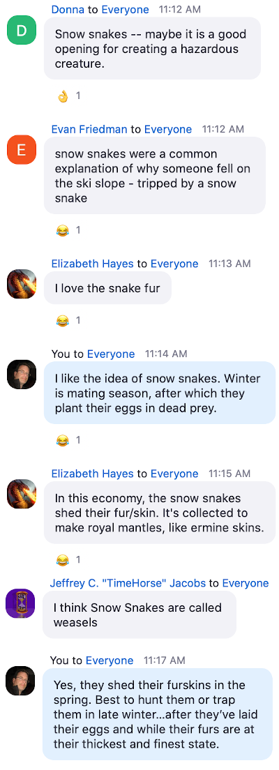 World-Building Mini-Project: Snowsnakes