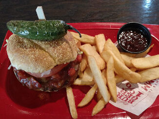 Burning Love Burger (from Red Robin)
