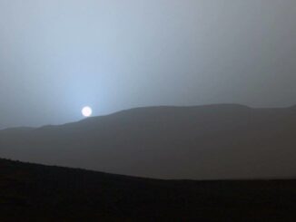 Mars Sunset