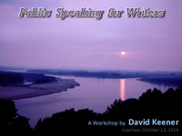 Public Speaking for Writers