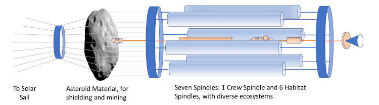 Daedalus Seven Generation Ship