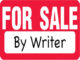 For Sale By Writer