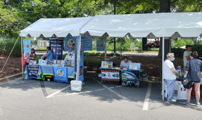 Bookseller Booths, Close-up Look