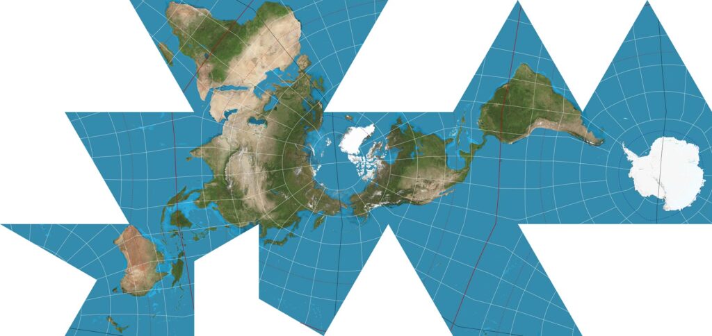 Dymaxion Map Projection
