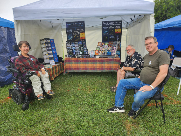 Dave with Martin Wilsey and S. C. Megale