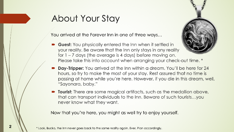 About Your Stay
